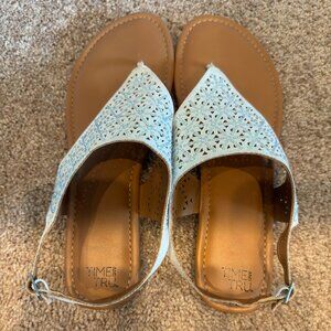 Time And Tru Adjustable Sandals